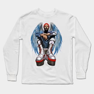 marvin gaye angel soul music Long Sleeve T-Shirt